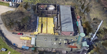 Sidcup Clinical Incinerator, SRCL, Captured from Google Earth in June 21, all rights reserved