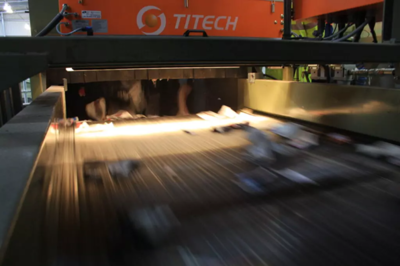 Titech NIR sorting, all rights reserved